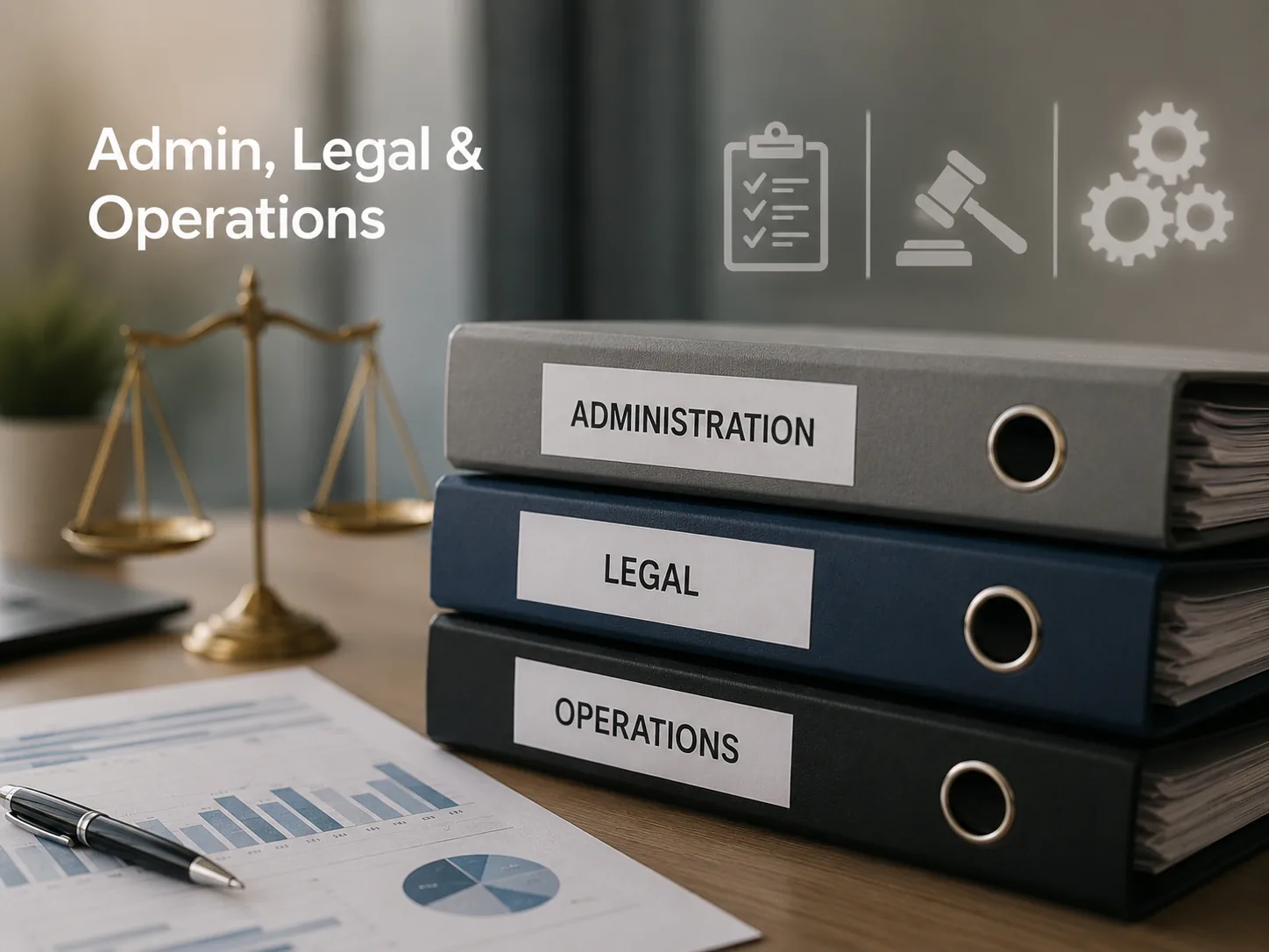 Admin, Legal & Operations